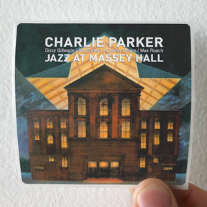 The Quintet Jazz At Massey Hall 2 Album Cover Sticker The Quintet Jazz At Massey Hall 2 Album Cover Sticker