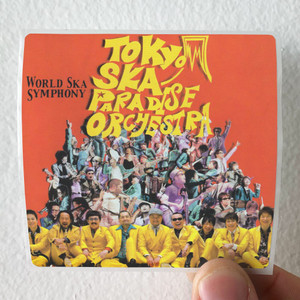 Tokyo Ska Paradise Orchestra World Ska Symphony Album Cover Sticker