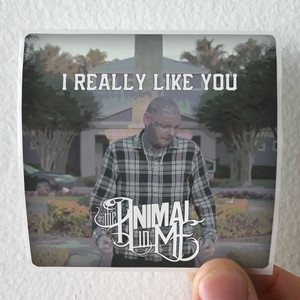The Animal in Me I Really Like You Album Cover Sticker The Animal in Me I Really Like You Album Cover Sticker