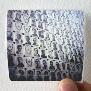 Tim Hecker Harmony In Ultraviolet Album Cover Sticker Tim Hecker Harmony In Ultraviolet Album Cover Sticker