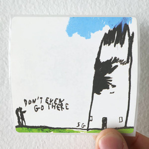 Tindersticks Dont Even Go There Album Cover Sticker Tindersticks Dont Even Go There Album Cover Sticker