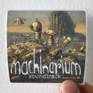 Tomas Dvorak Machinarium Soundtrack Album Cover Sticker