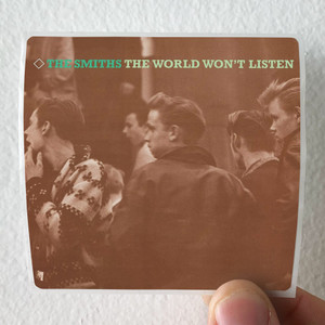 The Smiths The World Wont Listen Album Cover Sticker