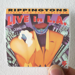 The Rippingtons Live In La Album Cover Sticker The Rippingtons Live In La Album Cover Sticker
