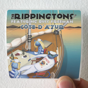 The Rippingtons Cote Dazur Album Cover Sticker