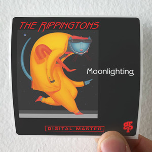 The Rippingtons Moonlighting Album Cover Sticker The Rippingtons Moonlighting Album Cover Sticker