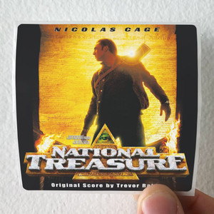 Trevor Rabin National Treasure Album Cover Sticker