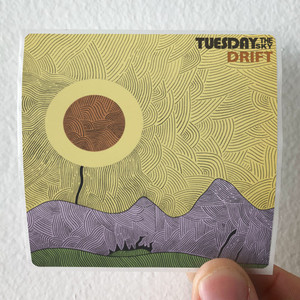 Tuesday the Sky Drift Album Cover Sticker