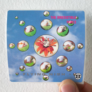 The Irresistible Force Flying High Album Cover Sticker