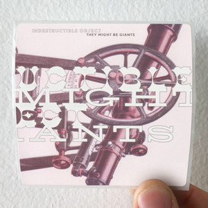 They Might Be Giants Indestructible Object Album Cover Sticker They Might Be Giants Indestructible Object Album Cover Sticker