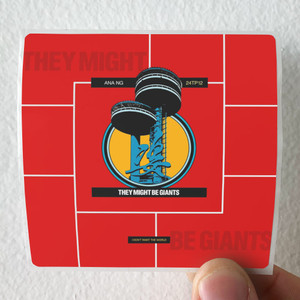 They Might Be Giants Ana Ng Album Cover Sticker
