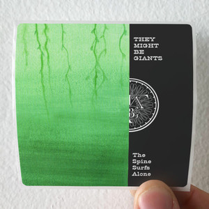 They Might Be Giants The Spine Surfs Alone Album Cover Sticker They Might Be Giants The Spine Surfs Alone Album Cover Sticker