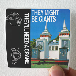 They Might Be Giants Theyll Need A Crane Album Cover Sticker They Might Be Giants Theyll Need A Crane Album Cover Sticker