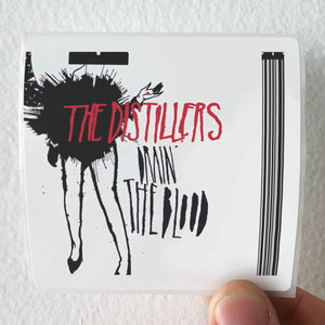 The Distillers Drain The Blood 1 Album Cover Sticker The Distillers Drain The Blood 1 Album Cover Sticker
