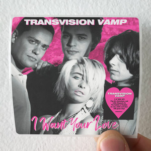Transvision Vamp I Want Your Love 1 Album Cover Sticker