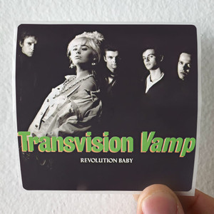 Transvision Vamp Revolution Baby 1 Album Cover Sticker Transvision Vamp Revolution Baby 1 Album Cover Sticker
