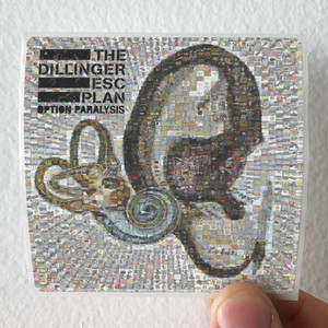 The Dillinger Escape Plan Option Paralysis 1 Album Cover Sticker