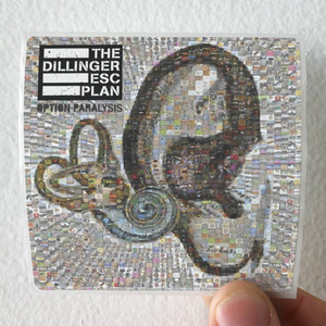 The Dillinger Escape Plan Option Paralysis Album Cover Sticker