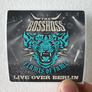 The BossHoss Flames Of Fame Live Over Berlin 1 Album Cover Sticker