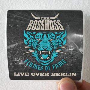 The BossHoss Flames Of Fame Live Over Berlin 2 Album Cover Sticker The BossHoss Flames Of Fame Live Over Berlin 2 Album Cover Sticker