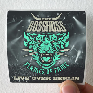 The BossHoss Flames Of Fame Live Over Berlin Album Cover Sticker The BossHoss Flames Of Fame Live Over Berlin Album Cover Sticker
