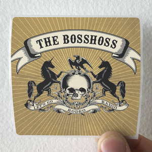 The BossHoss Rodeo Radio Album Cover Sticker The BossHoss Rodeo Radio Album Cover Sticker