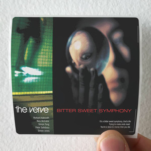 The Verve Bitter Sweet Symphony Album Cover Sticker The Verve Bitter Sweet Symphony Album Cover Sticker