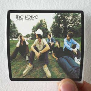 The Verve Urban Hymns Album Cover Sticker The Verve Urban Hymns Album Cover Sticker