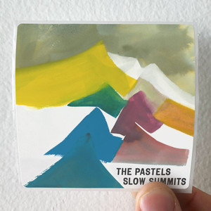 The Pastels Slow Summits Album Cover Sticker The Pastels Slow Summits Album Cover Sticker