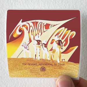 The Power of Zeus The Gospel According To Zeus Album Cover Sticker The Power of Zeus The Gospel According To Zeus Album Cover Sticker