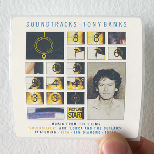 Tony Banks Soundtracks 1 Album Cover Sticker