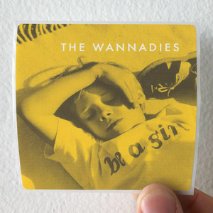 The Wannadies Be A Girl Album Cover Sticker