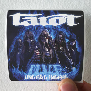 Tarot Undead Indeed Album Cover Sticker