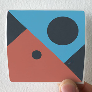 Tycho Division Album Cover Sticker Tycho Division Album Cover Sticker