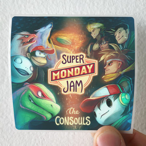 The Consouls Super Monday Jam Album Cover Sticker