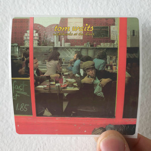 Tom Waits Nighthawks At The Diner Album Cover Sticker Tom Waits Nighthawks At The Diner Album Cover Sticker