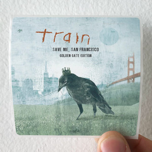 Train Save Me San Francisco 1 Album Cover Sticker Train Save Me San Francisco 1 Album Cover Sticker
