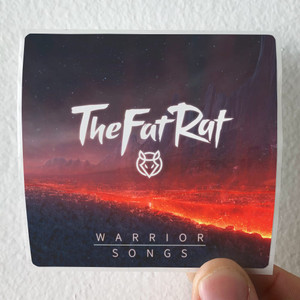 TheFatRat Warrior Songs Album Cover Sticker