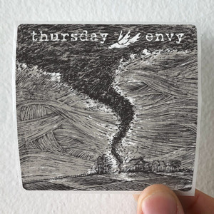 Thursday Five Stories Falling Album Cover Sticker