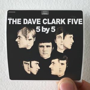 The Dave Clark Five 5 By 5 Album Cover Sticker The Dave Clark Five 5 By 5 Album Cover Sticker