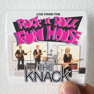 The Knack Live From The Rock N Roll Fun House Album Cover Sticker