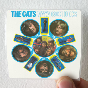 The Cats Vaya Con Dios Album Cover Sticker