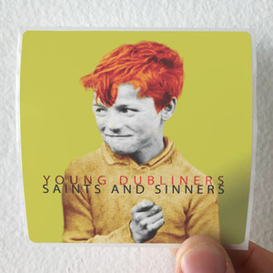 The Young Dubliners Saints And Sinners Album Cover Sticker The Young Dubliners Saints And Sinners Album Cover Sticker