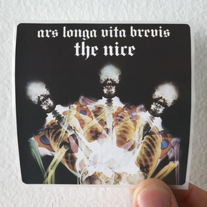 The Nice Ars Longa Vita Brevis 1 Album Cover Sticker