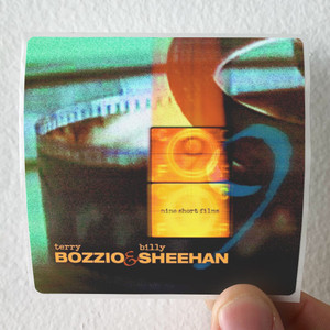Terry Bozzio Nine Short Films Album Cover Sticker Terry Bozzio Nine Short Films Album Cover Sticker