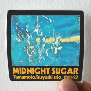 Tsuyoshi Yamamoto Trio Midnight Sugar Album Cover Sticker