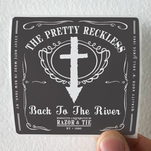 The Pretty Reckless Back To The River Album Cover Sticker The Pretty Reckless Back To The River Album Cover Sticker