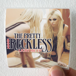 The Pretty Reckless Light Me Up 1 Album Cover Sticker