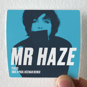 Texas Mr Haze Album Cover Sticker Texas Mr Haze Album Cover Sticker