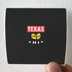 Texas Hi 2 Album Cover Sticker Texas Hi 2 Album Cover Sticker